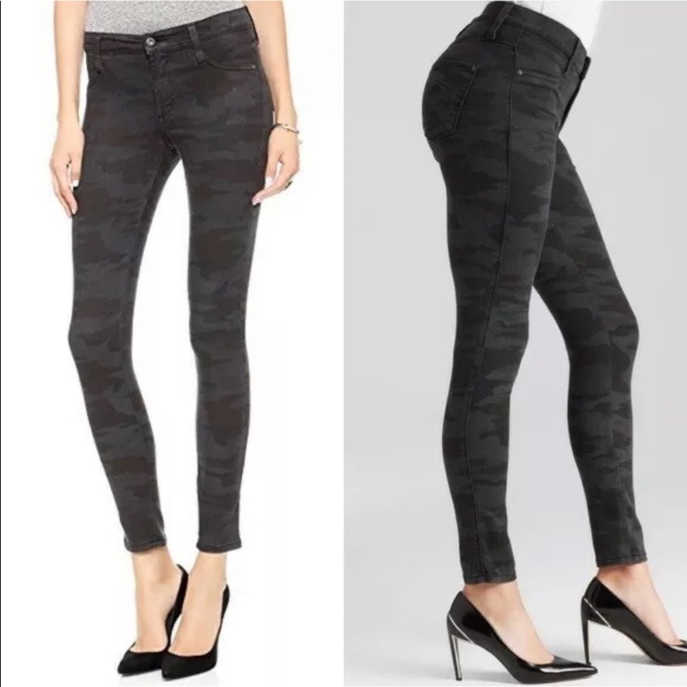 James Jeans Twiggy Espionage Camo Skinny Jeans 25